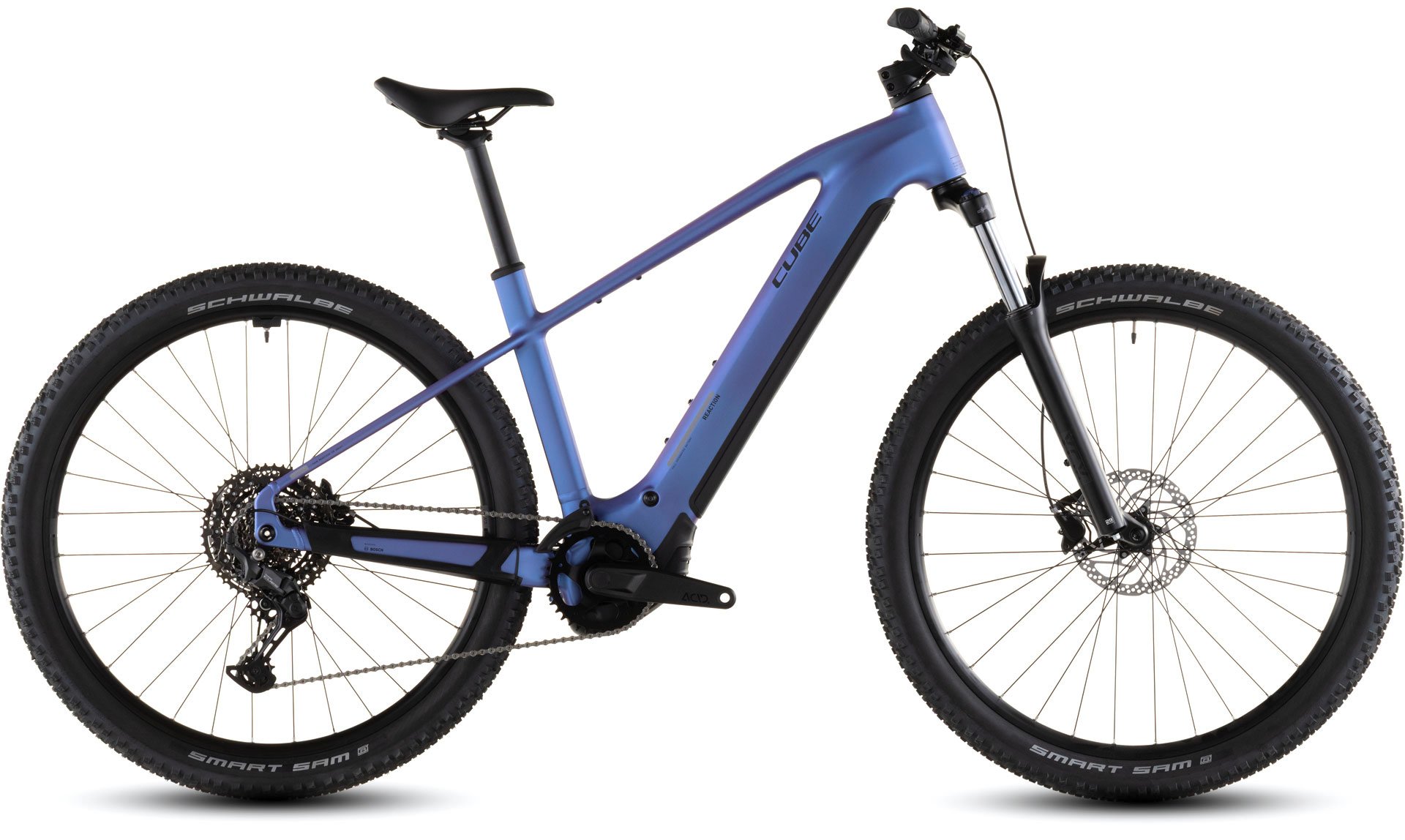CUBE ELECTRIC MOUNTAIN BIKE REACTION HYBRID ONE 800 29" BLUEIRIS'N'REFLECT 2026 Blue