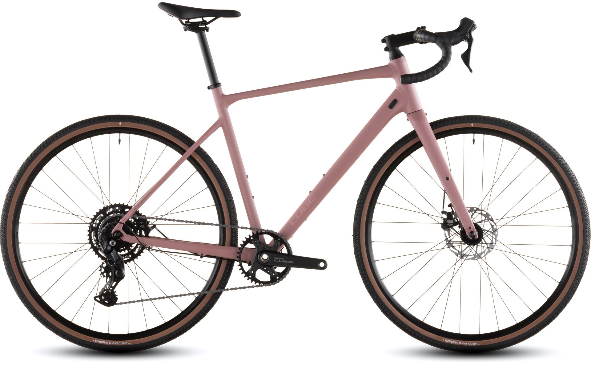 CUBE GRAVEL BIKE NUROAD ONE 28" RUBY'N'PUCE 2026 Pink