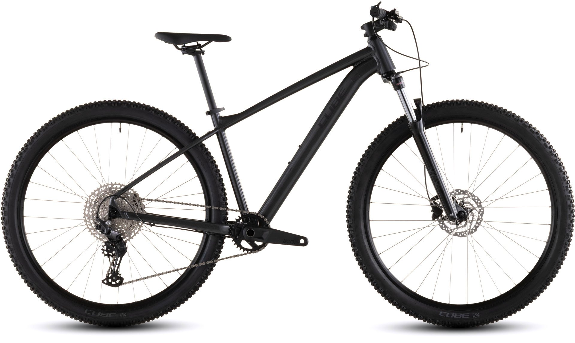 CUBE MOUNTAIN BIKE MTB AIM SLX 29" SLATEBLACK'N'BLACK 2026 Black