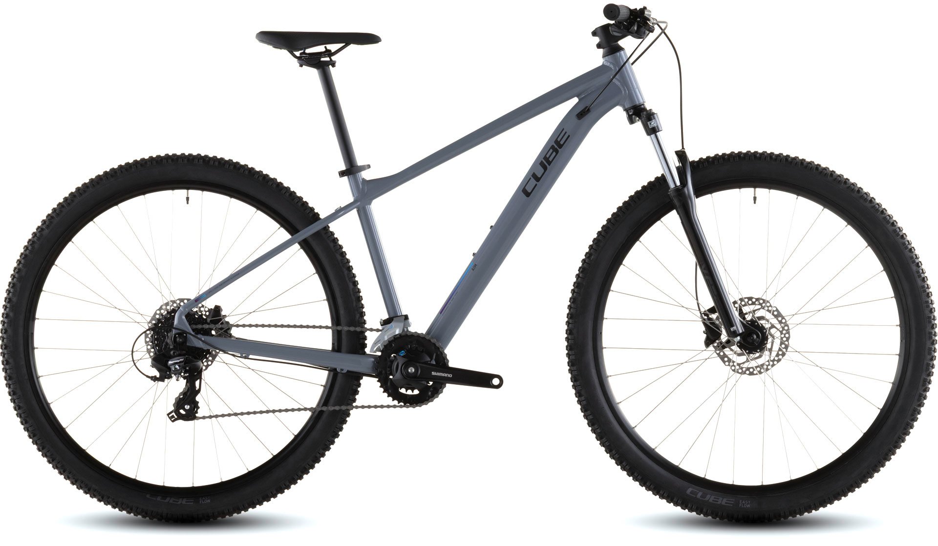 CUBE MOUNTAIN BIKE MTB AIM ONE 29" SMOKE´N´BLACK 2026 Grey Black