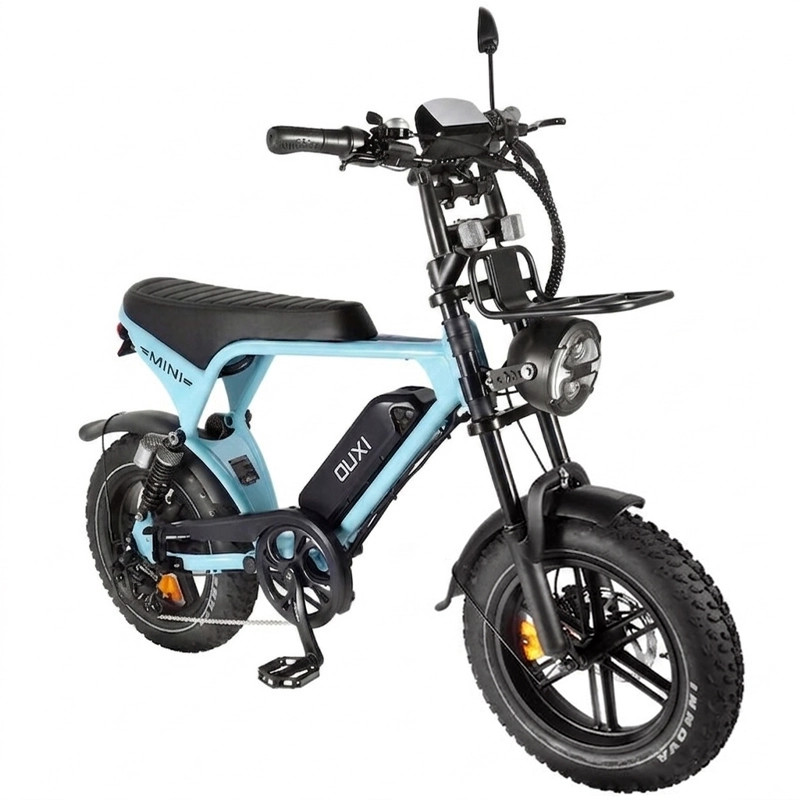 Ouxi V8 Ultra Mini Fat E-Bike 250W 48V Full Suspension