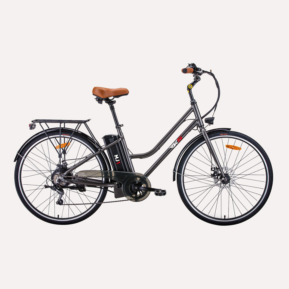 MJ1 RKS GRAY ELECTRIC BIKE