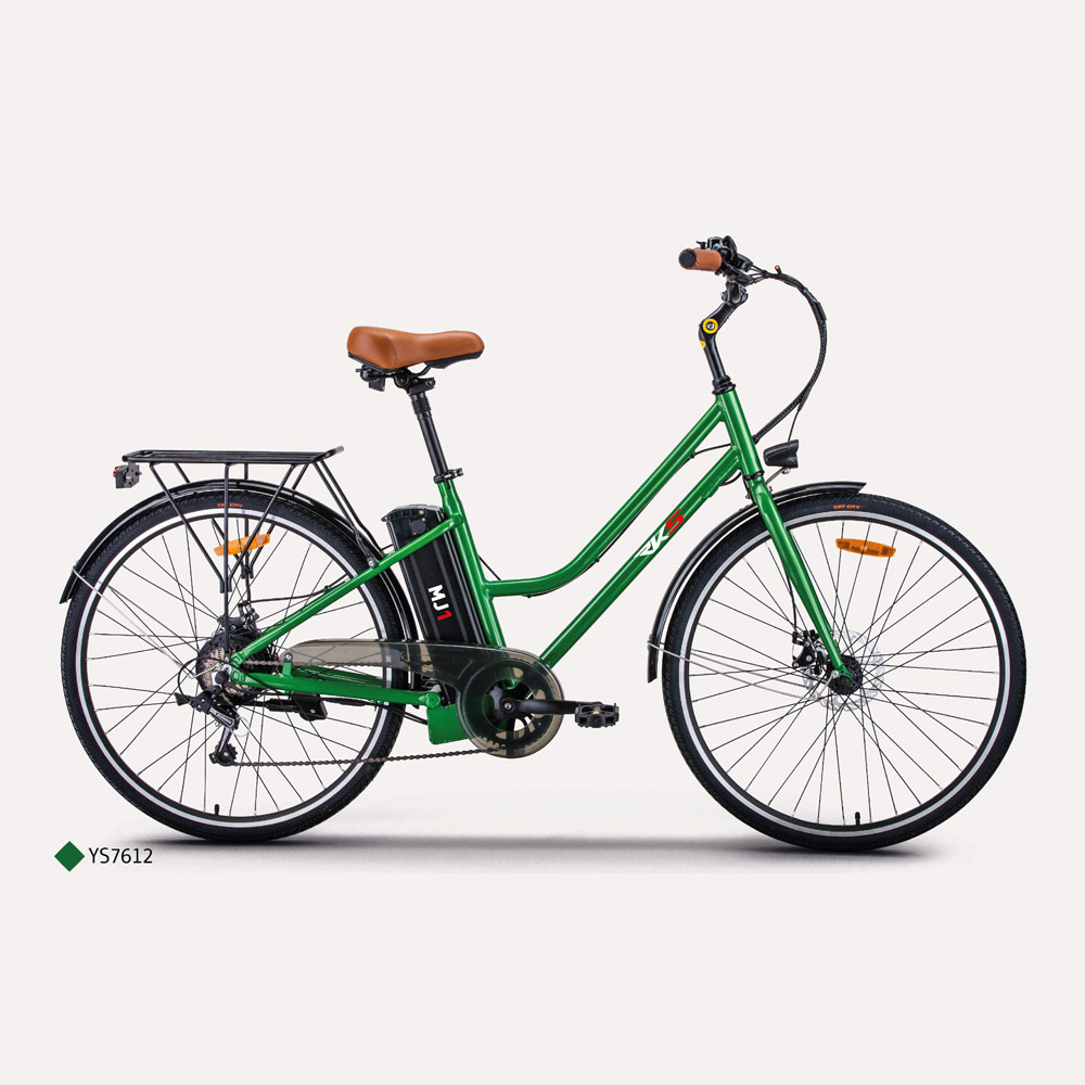MJ1 RKS GREEN ELECTRIC BIKE