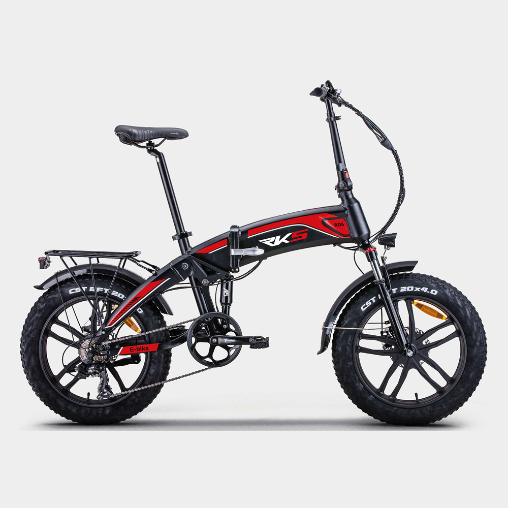 ELECTRIC BIKE RD5 RKS BLACK-RED