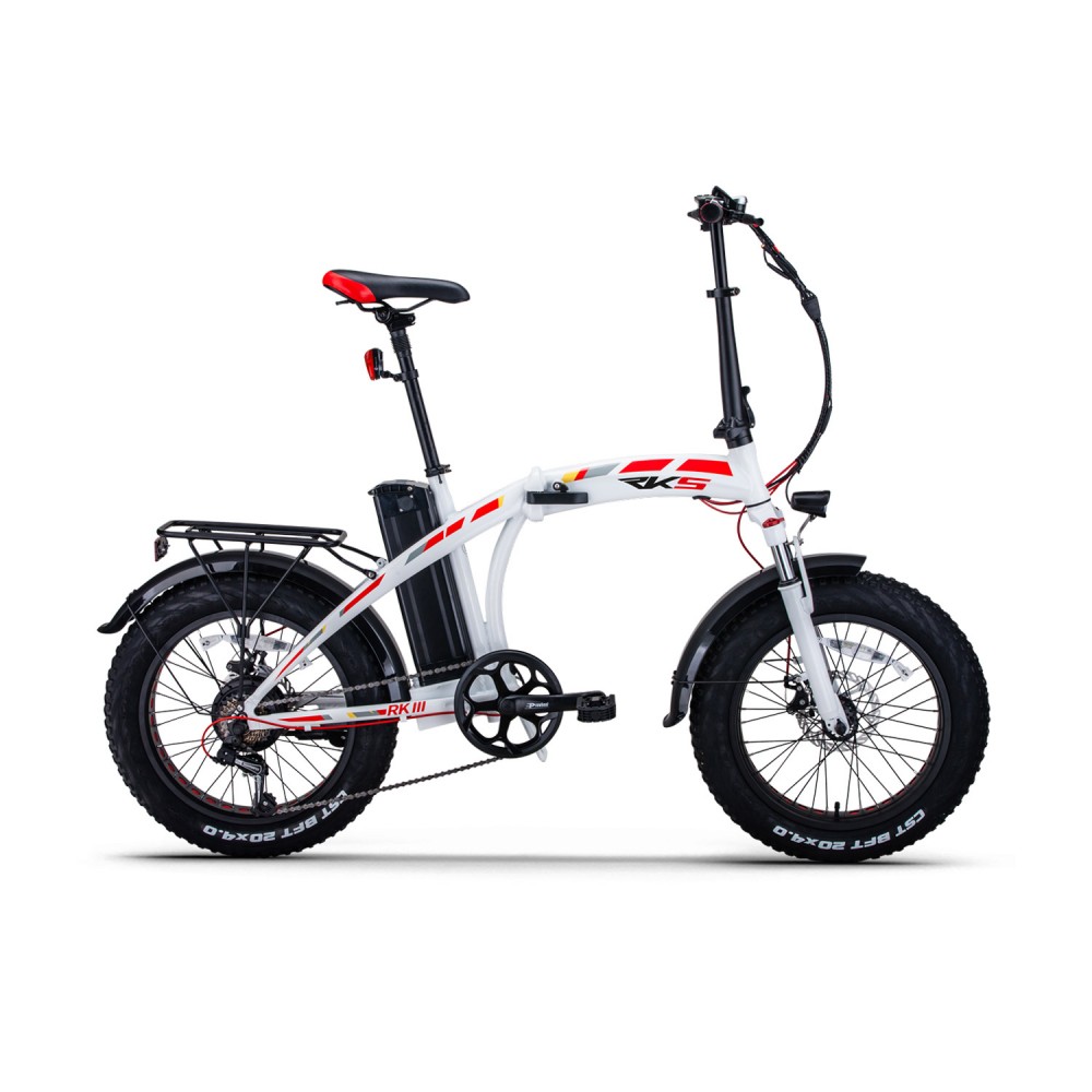 ELECTRIC BIKE RKIII RKS WHITE
