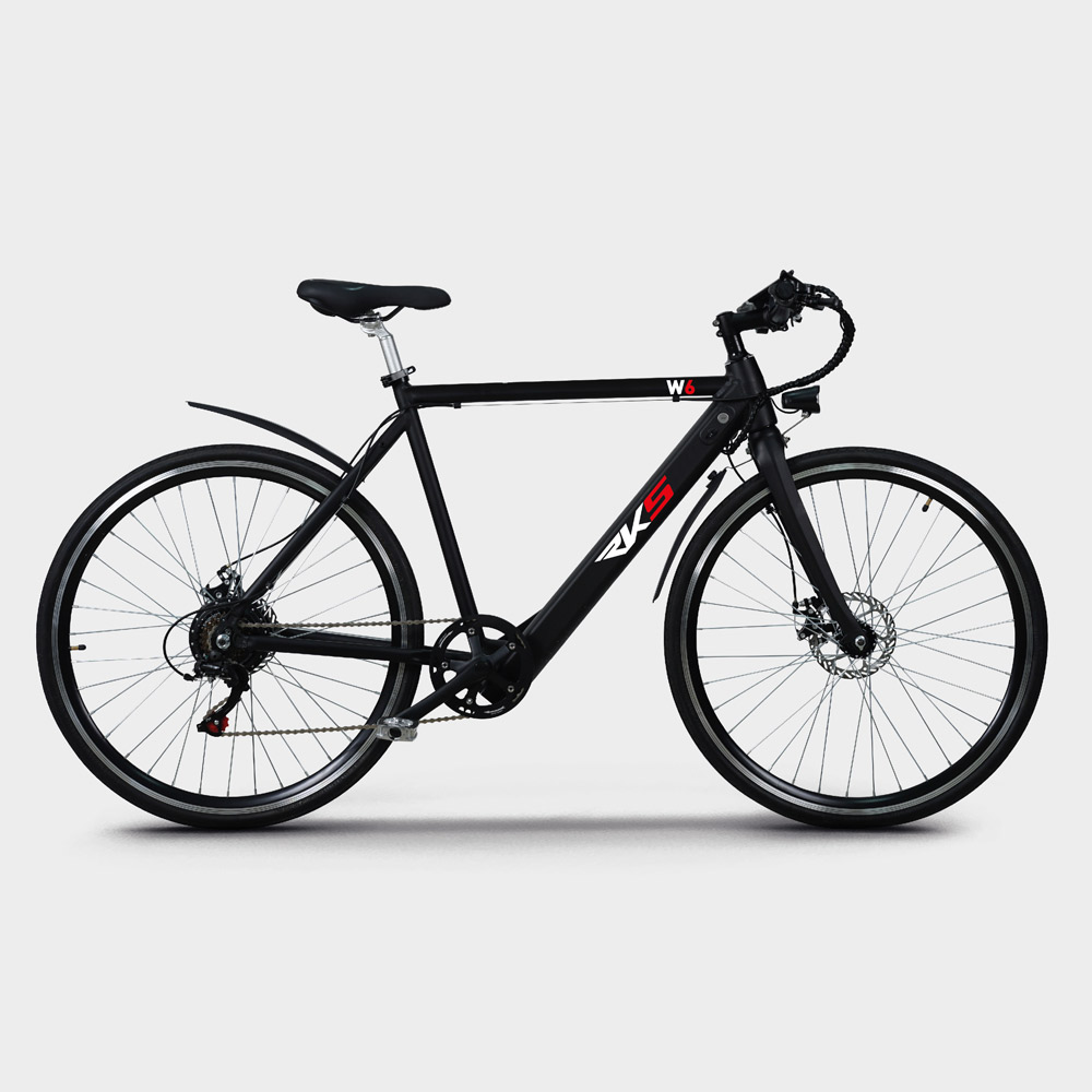 ELECTRIC BIKE W6 RKS BLACK
