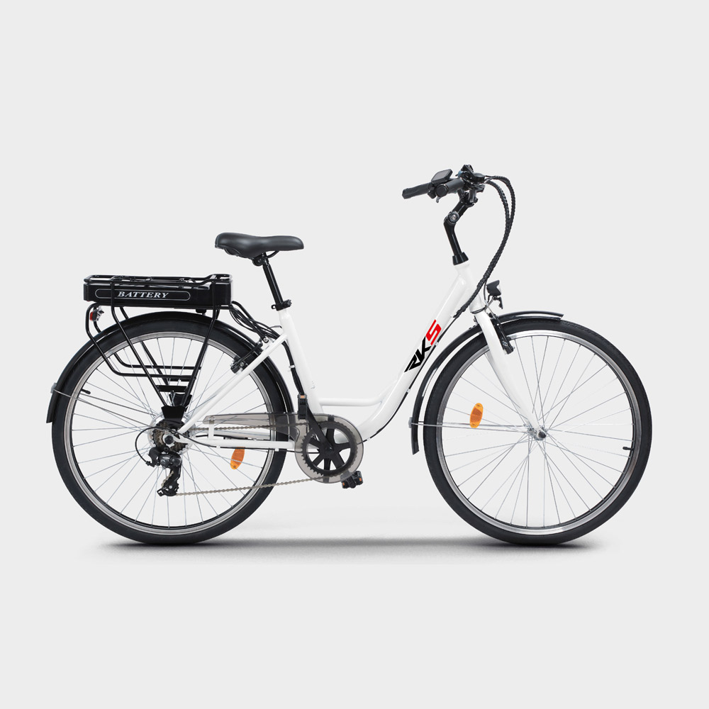 ELECTRIC BIKE ZF6-S RKS WHITE