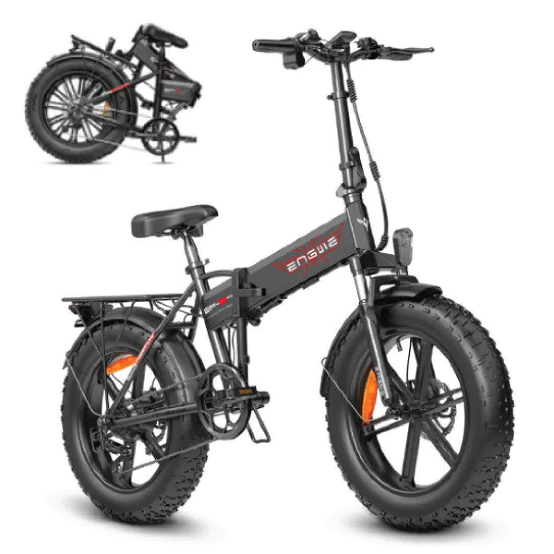 ELECTRIC BIKE ENGWE EP-2 Pro ELECTRIC BIKE 20" BLACK