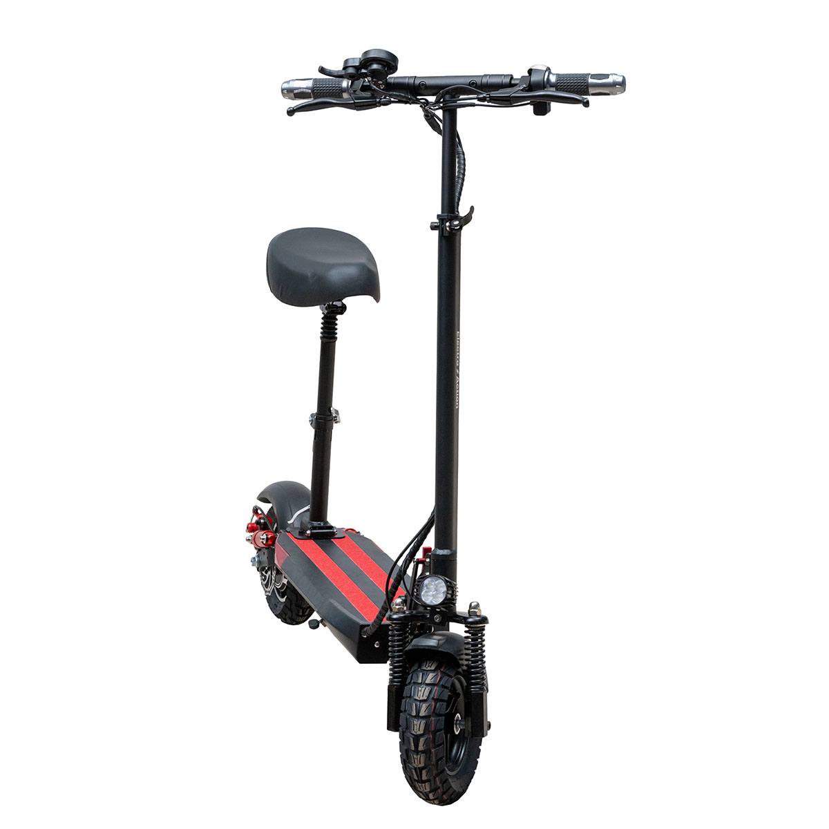 ELEKTRISCHE STEP G6 ZWART/ROOD MET 10AH APP ELEKTRISCHE E-SCOOTER G6 500 WATT MET APP