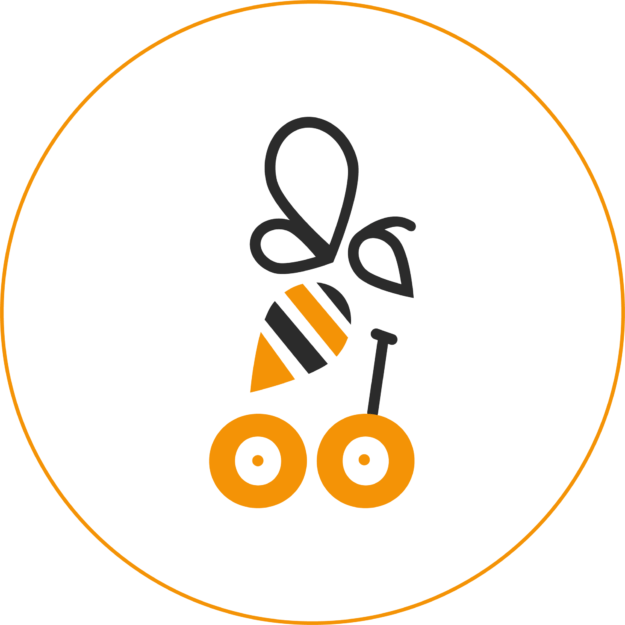Bee scooters logo